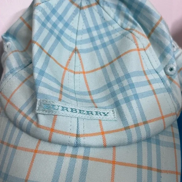Burberry | Accessories | Burberry Golf Hat Turquoisey Blue  display picture 1